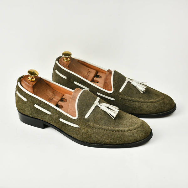 Summer Slip Ons - Olive - ashfordclothing